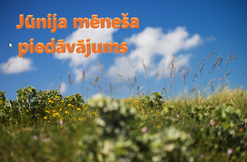 Mēneša akcija